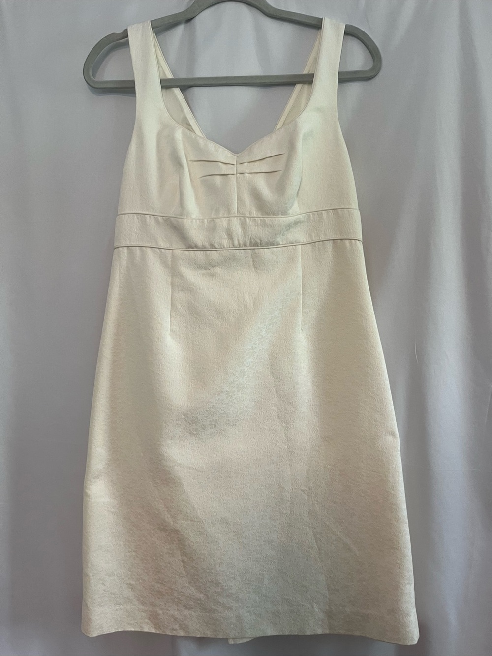 Lilly Pulitzer vintage embossed daisy preppy coastal cocktail dress sz 8 - Picture 2 of 7
